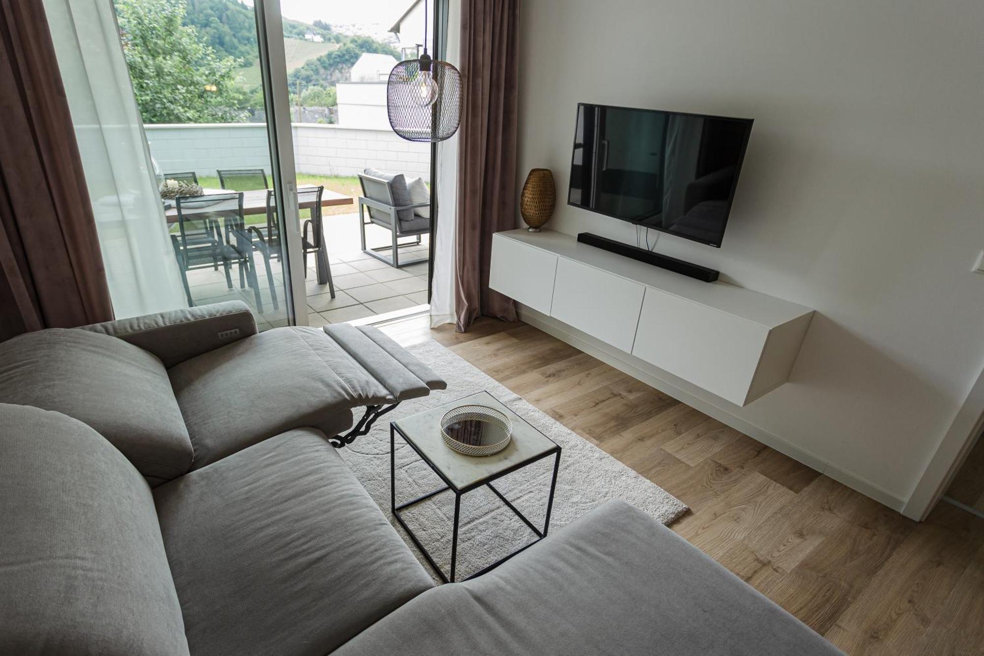 Luxusferienwohnung Moselruhe Bullay Mit Grosser Terrasse Und Schoenem Ausblick Esterno foto